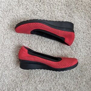 Clarks Cloudsteppers Caddell Trail Wedge Shoes 9.5M